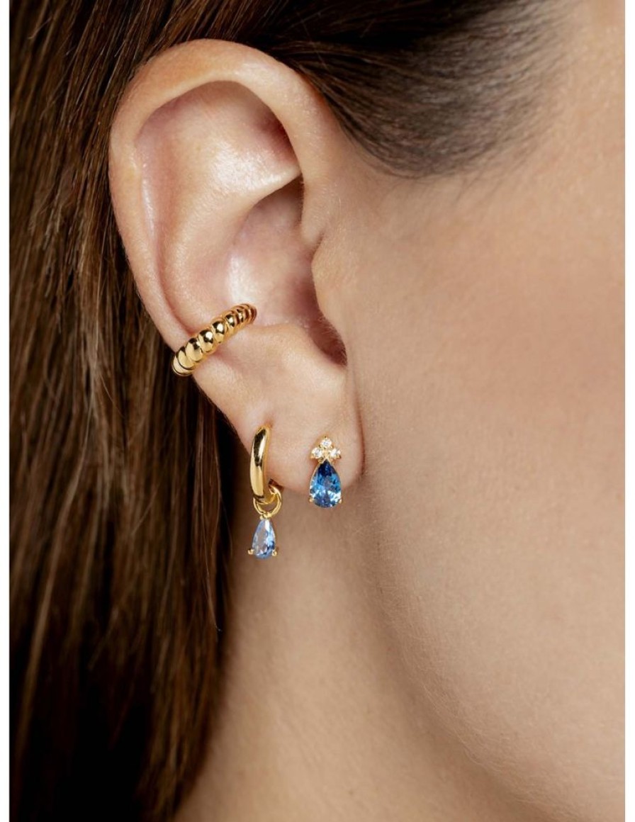 Pendientes amaloa | Ear Cuff Armonia Plata De Ley