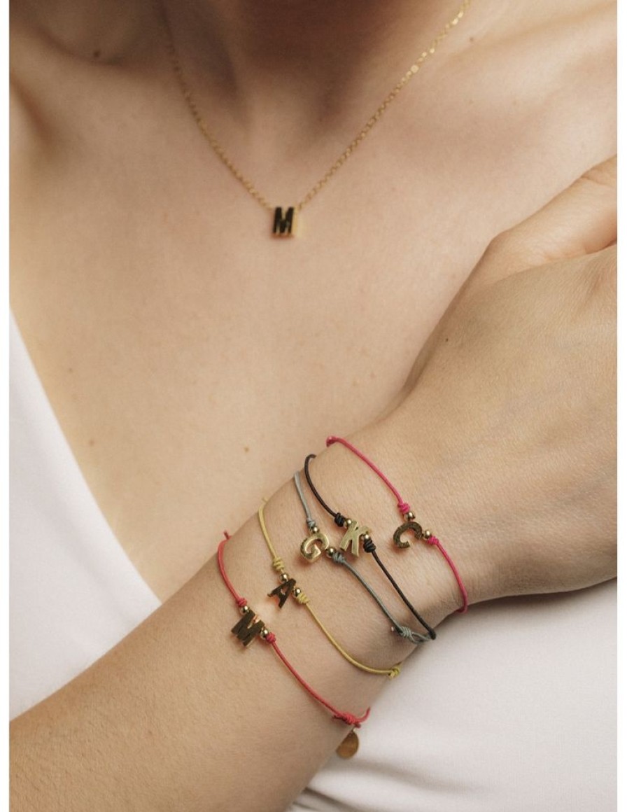 Pulseras amaloa | Pulsera Con Inicial