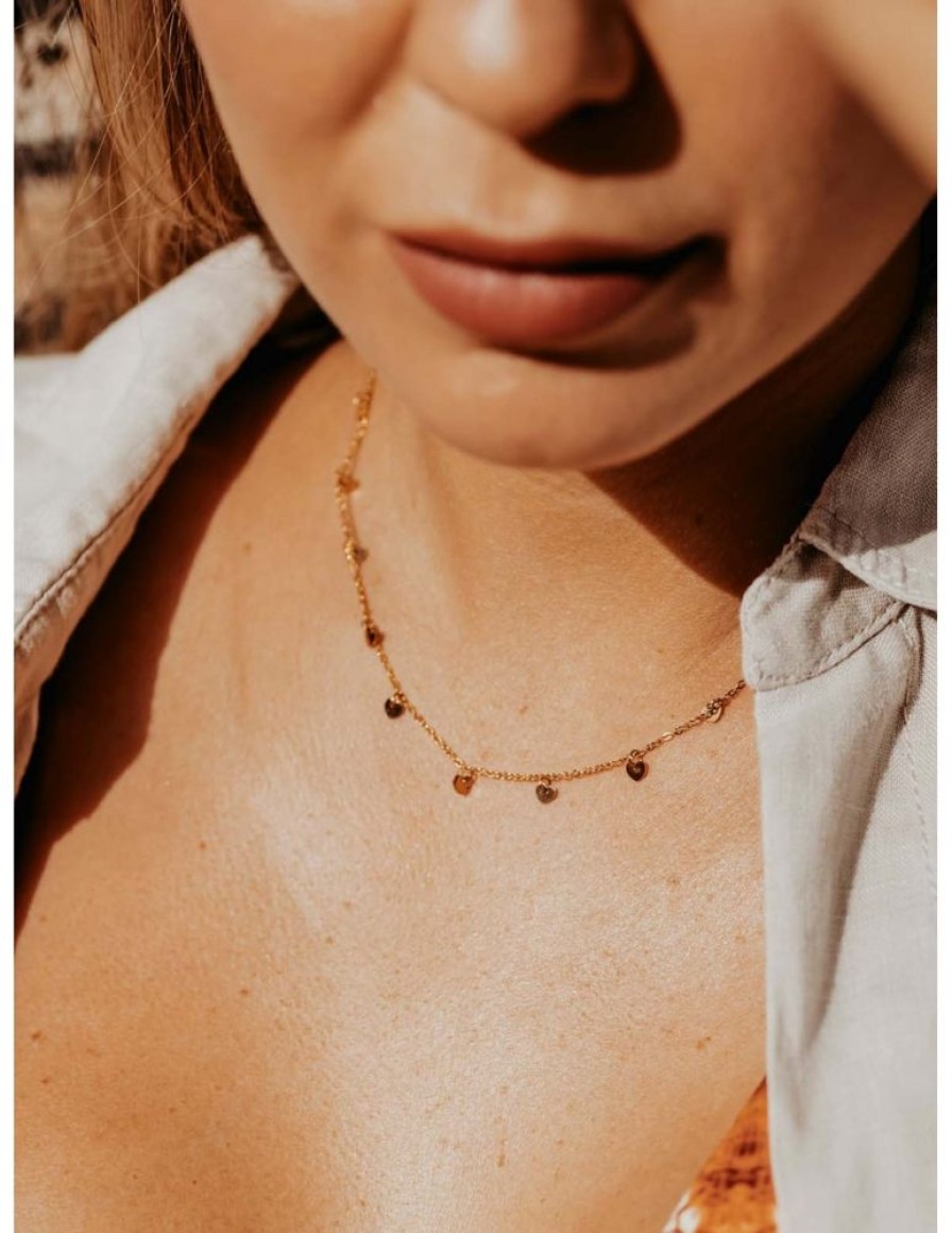 Collares amaloa | Collar Corazones